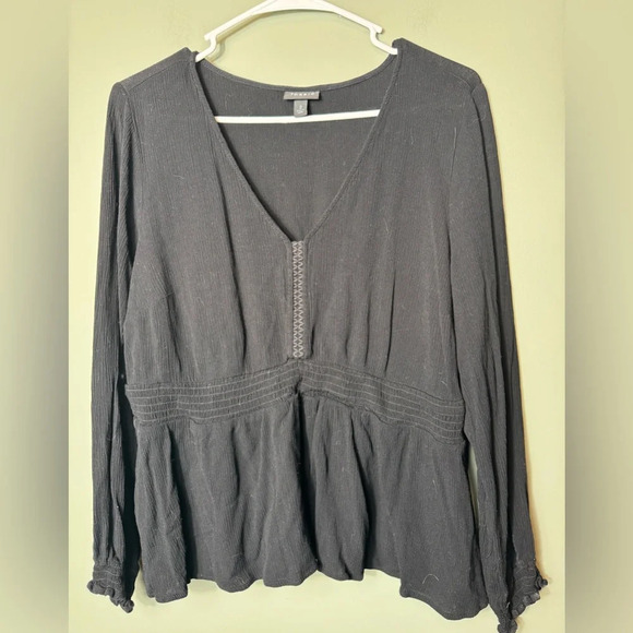 Torrid Women’s Black Long Sleeve Top Size 19/20 Torrid Size 2 - Picture 1 of 6